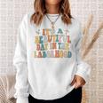 Its A Beautiful Day In The Laborhood Labor Delivery Retro Sweatshirt Gifts for Her