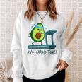 Its Avo-Cardio Time Avocardio Fitness Ernährung Avocado Sweatshirt Geschenke für Sie