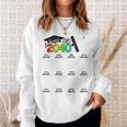 K 12Th Grade Grow With Me Space For Check-Mark Class Of 2040 Men Women Sweatshirt Graphic Print Unisex Gifts for Her