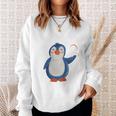Kinder 2 Geburtstag Deko Mädchen Jungen 2 Jahre Pinguin Sweatshirt Geschenke für Sie