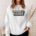 Mens Groovy Daddy 70S Aesthetic Nostalgia 1970S Retro Dad Sweatshirt Gifts for Her