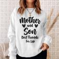 Mother And Son Best Friends For Life Mom Sweatshirt Gifts for Her