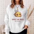 Save The Bees Or Else For Yellow Bees Funny Sweatshirt Gifts for Her