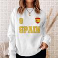 Spain Soccer Spanish Football Number Enine Futebol Jersey Men Women Sweatshirt Graphic Print Unisex Gifts for Her