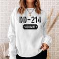 Vintage Dd-214 Alumni Us Military Veteran Men Women Sweatshirt Graphic Print Unisex Gifts for Her