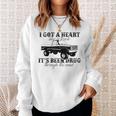 Western Country Farm Truck I Got A Heart Like A Truck Sweatshirt Gifts for Her