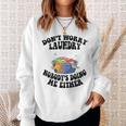 Womens Mom Life Dont Worry Laundry Nobodys Doing Me Either Sweatshirt Gifts for Her