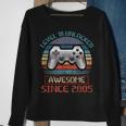 18 Years Level 18 Unlocked Awesome Since 2005 18Th Birthday Men Women Sweatshirt Graphic Print Unisex Gifts for Old Women