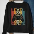 1987 Geboren 35 Geburtstag Gamer Herren Damen Jahrgang 1987 Sweatshirt Geschenke für alte Frauen