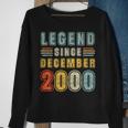 2 Jahre Alte Legende Seit 2 Geburtstag Im Dezember 2020 Sweatshirt Geschenke für alte Frauen