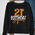 21St Birthday Squad Family Matching Group Sweatshirt Gifts for Old Women