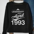 30 Geburtstag 30 Jahre Alt Legendär Seit April 1993 V6 Sweatshirt Geschenke für alte Frauen