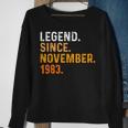 39. Geburtstag Sweatshirt, Legende seit November 1983 Geschenke für alte Frauen