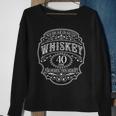 40 Jahre 40 Geburtstag Ich Bin Wie Guter Whisky Whiskey Sweatshirt Geschenke für alte Frauen