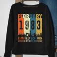 40 Limitierte Auflage Hergestellt Im Januar 1983 Zum 40 Sweatshirt Geschenke für alte Frauen