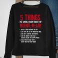 5 Things You Should Know About My Mother-In-Law Sweatshirt Gifts for Old Women