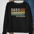 5650 Solingen Retro Postleitzahlen Alte Plz Vintage Sweatshirt Geschenke für alte Frauen