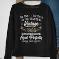 57. Geburtstag Herren Sweatshirt Vintage 1966, Mann Mythos Legende Geschenke für alte Frauen