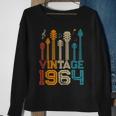 59Th Birthday Gifts Vintage 1964 Guitarist Guitar Lovers Sweatshirt Gifts for Old Women