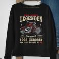 60. Geburtstag Biker Sweatshirt, Motorrad Chopper 1963 Motiv für Männer Geschenke für alte Frauen