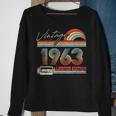 60 Year Old Born In 1963 Vintage 60Th Birthday Gifts Men Sweatshirt Gifts for Old Women