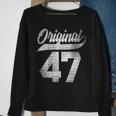 75Geburtstag Original Männer Frauen Vintage Jahrgang 1947 Sweatshirt Geschenke für alte Frauen