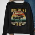75Th Birthday Decorations Vintage Gifts For 75 Year Old Man Sweatshirt Gifts for Old Women