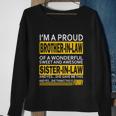 A Brother In Law Awesome Sister In Law Sweatshirt Gifts for Old Women