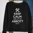 Abbott Funny Surname Birthday Family Tree Reunion Gift Idea Sweatshirt Gifts for Old Women