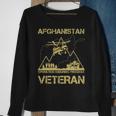 Afghanistan Veteran Graphic Sweatshirt Gifts for Old Women