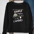 Agriculteurs Tracteurs Un Mec Simple Sweatshirt Geschenke für alte Frauen
