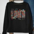 All Together Now Summer Reading 2023 Groovy Funny Book Lover Sweatshirt Gifts for Old Women