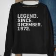 Alte Legende Seit Dezember 1972 Geburtstag 51 Jahre Alt Sweatshirt Geschenke für alte Frauen