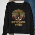 Amateur Mycologist With Questionable Morels V2 Sweatshirt Gifts for Old Women