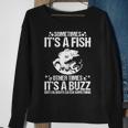 Angeln Herren Sweatshirt mit Lustigem Spruch für Fischer, Opa & Papa Geschenke für alte Frauen