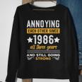 Annoying Since 1986 Funny Married Couple Wedding Anniversary Sweatshirt Gifts for Old Women