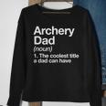 Archery Dad Definition Funny Sports Sweatshirt Gifts for Old Women