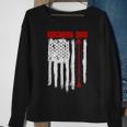 Archery Dad Vintage Usa Red White Flag Sweatshirt Gifts for Old Women