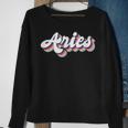 Aries Zodiac Astrology March April Birthday Sweatshirt Gifts for Old Women
