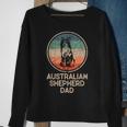 Australian Shepherd Dog - Vintage Australian Shepherd Dad Sweatshirt Gifts for Old Women