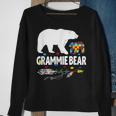 Autism Awareness Gift Grammie Bear Support Autistic Autism Sweatshirt Gifts for Old Women