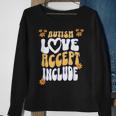 Autism Love Accept Include Awareness Acceptance Inclusion Sweatshirt Gifts for Old Women