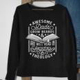 Awesome Dads Grow Beards And Are Well Read In Scripture Theology Sweatshirt Gifts for Old Women