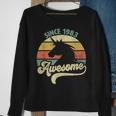 Awesome Since 1983 Retro Unicorn Birthday Gift Vintage Sweatshirt Gifts for Old Women
