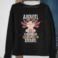 Axolotl Sind Süß Axolotl Sweatshirt Geschenke für alte Frauen