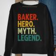 Baker Hero Myth Legend Retro-Vintage-Chefkoch Sweatshirt Geschenke für alte Frauen