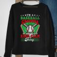 Baseball Grandpa Dont Do That Keep Calm Thing Sweatshirt Gifts for Old Women