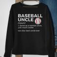 Baseball Uncle Definition Best Uncle Ever Sweatshirt Gifts for Old Women