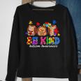 Be Kind Hedgehog Puzzle Pieces Funny Autism Awareness Gifts Sweatshirt Gifts for Old Women