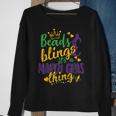 Beads And Bling Its A Mardi Gras Thing Beads And Bling Sweatshirt Gifts for Old Women